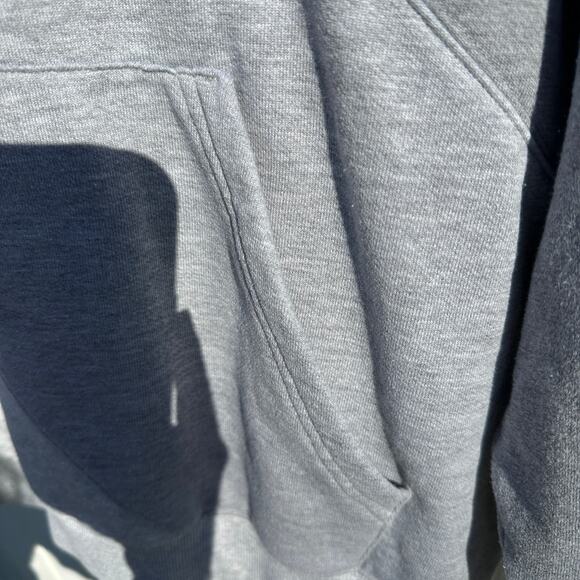 Alo Yoga Make Waves Hoodie Small Womens / XS Mens Athletic Heather Grey Tonal - Picture 11 of 16